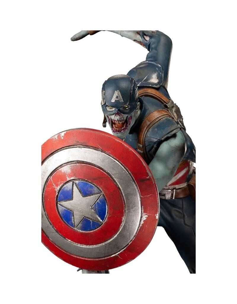 Iron Studios Zombie Captain America - What If...? - Art Scale 1/10