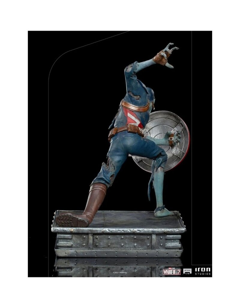 Iron Studios Zombie Captain America - What If...? - Art Scale 1/10