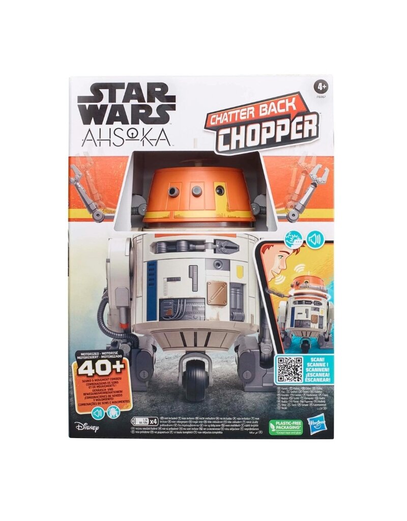 Hasbro Star Wars Chatter Back Chopper Animatronic