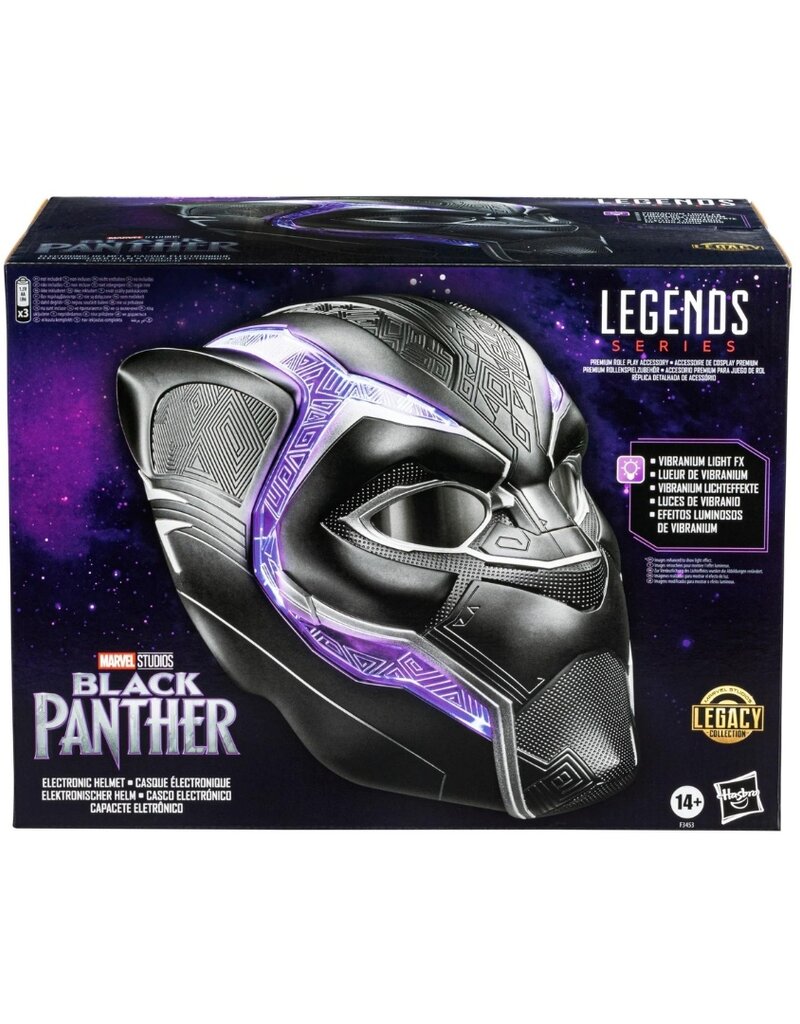 Hasbro Marvel Legends Series Black Panther Electronic Helmet