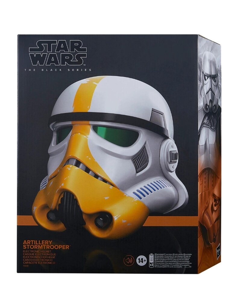 Hasbro Star Wars - Artillery Stormtrooper - Premium Electronic Helmet - The Black Series