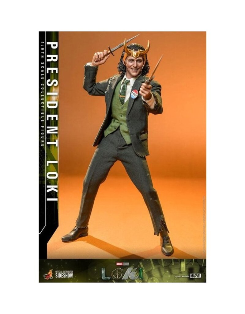 Hot Toys Loki Action Figure 1/6 President Loki 31 cm