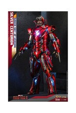 Hot toys Iron Man 3 Movie Masterpiece Action Figure 1/6 Silver Centurion (Armor Suit Up Version) 32 cm