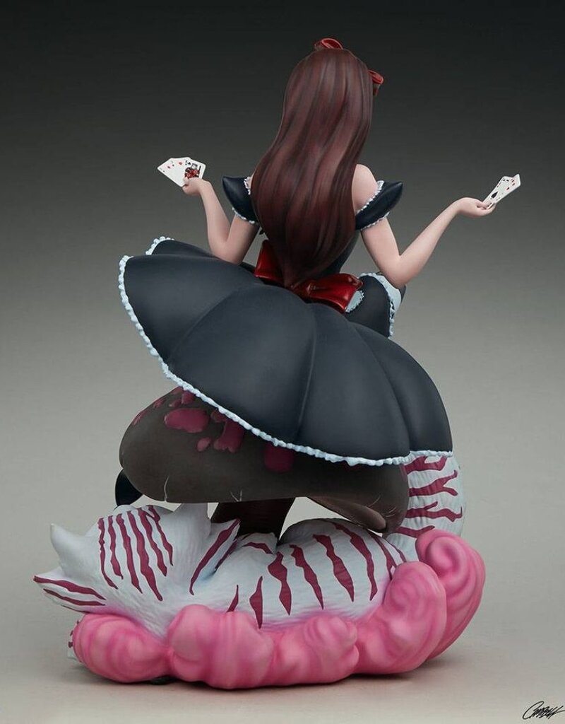 Sideshow Fairytale Fantasies Collection Statue Alice in Wonderland Game of Hearts Edition 34 cm - SS2005062