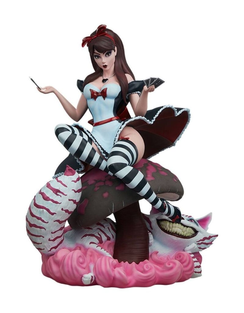 Sideshow Fairytale Fantasies Collection Statue Alice in Wonderland Game of Hearts Edition 34 cm - SS2005062