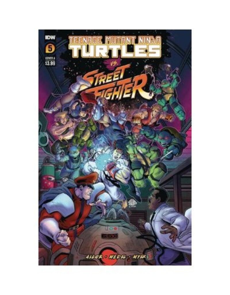 IDW Teenage Mutant Ninja Turtles vs. Street Fighter #5