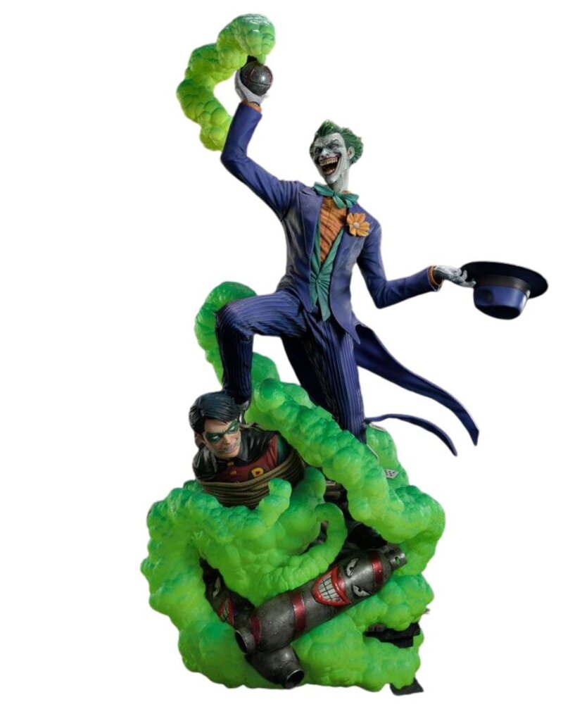 DC Comics Statue 1/3 The Joker Say Cheese Deluxe Bonus Version 99 cm - MMDC-52DXS