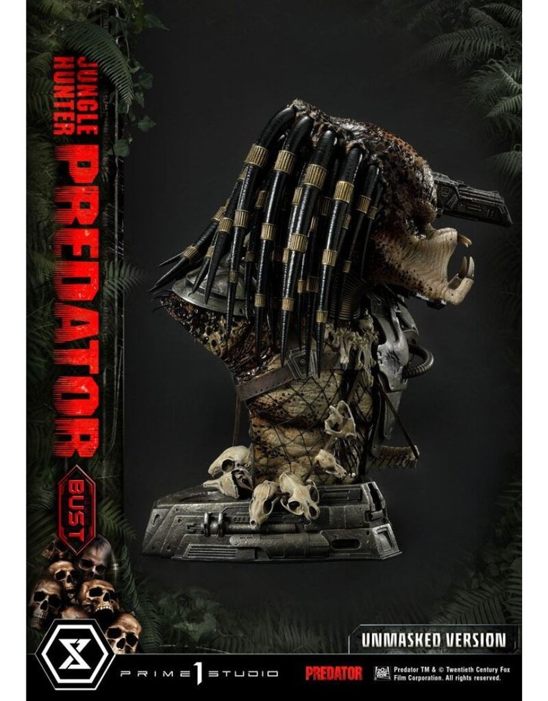 Predator Bust 1/3 Jungle Hunter Predator Unmasked Version 37 cm - P1SPBPR-02