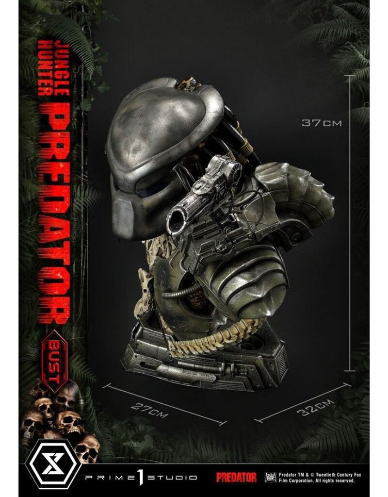 Predator Bust 1/3 Jungle Hunter Predator 37 cm - P1SPBPR-01