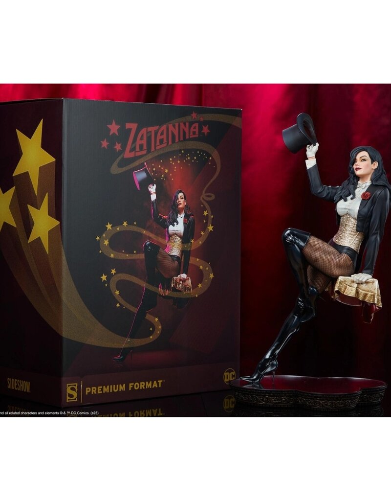 Sideshow Dc Zatanna Premium Format Figure Sideshow Collectibles 55Cm