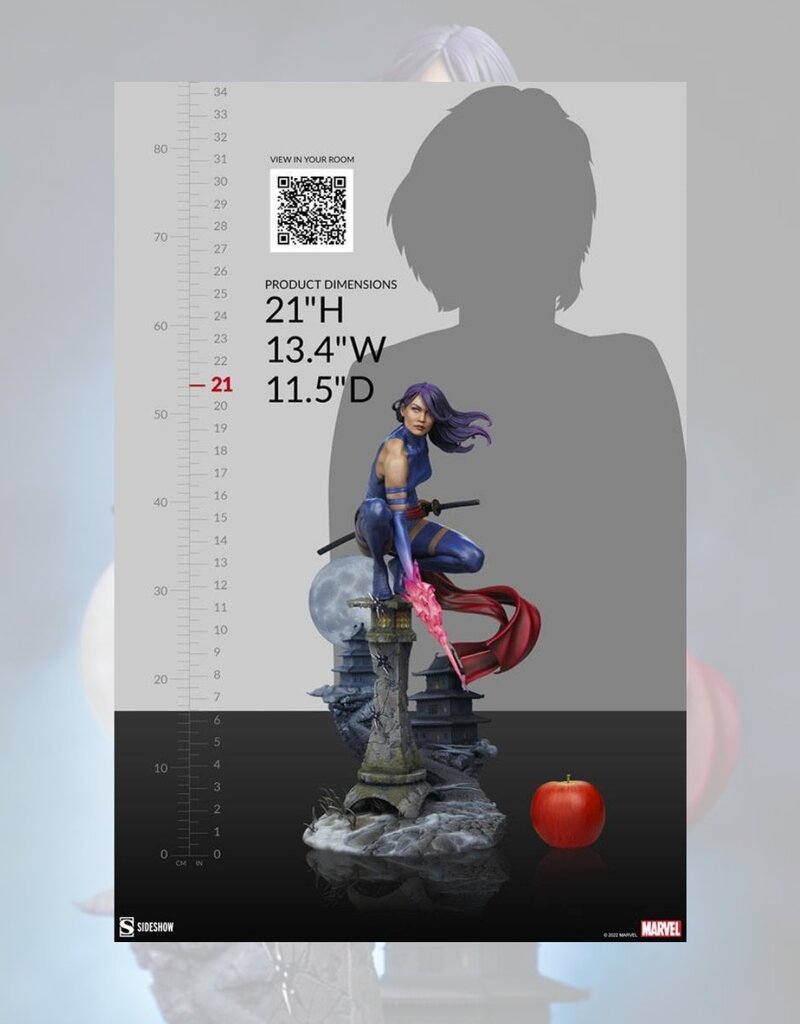 Sideshow Psylocke Premium Format Statue 1/4 Marvel 53 cm - SS300815