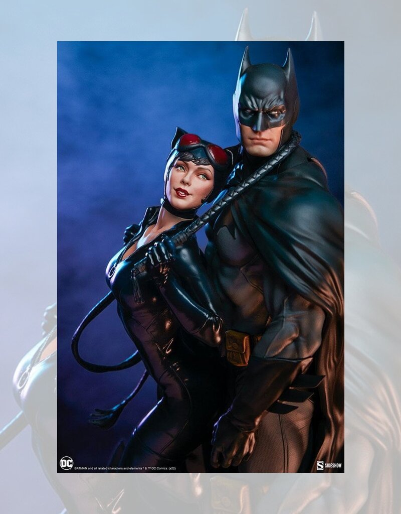 Sideshow DC Comics Diorama Batman & Catwoman 51 cm SS200618