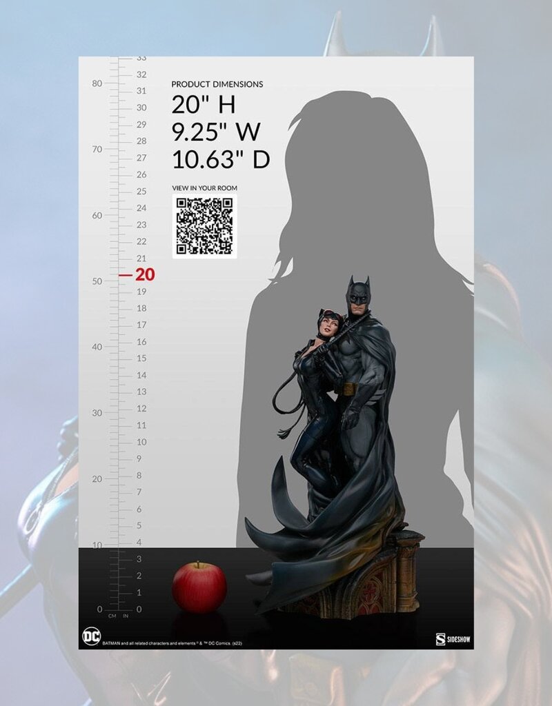 Sideshow DC Comics Diorama Batman & Catwoman 51 cm SS200618