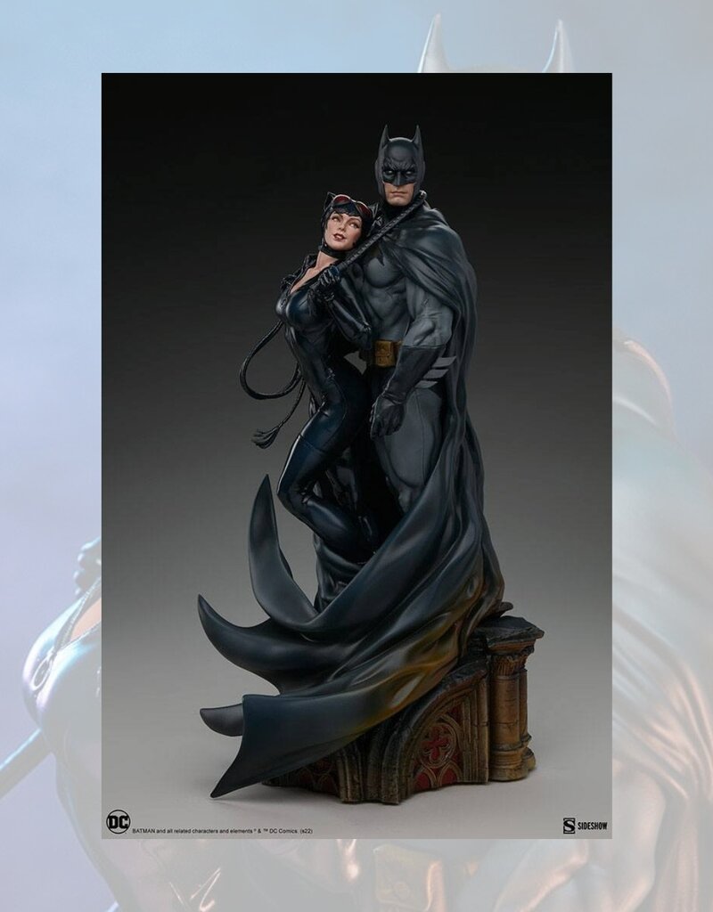 Sideshow DC Comics Diorama Batman & Catwoman 51 cm SS200618