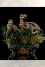 Iron Studios Just The Two Raptors - Deluxe Art Scale 1/10 - Jurassic Park - Iron Studios