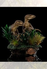 Iron Studios Just The Two Raptors - Deluxe Art Scale 1/10 - Jurassic Park - Iron Studios