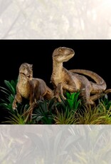 Iron Studios Just The Two Raptors - Deluxe Art Scale 1/10 - Jurassic Park - Iron Studios