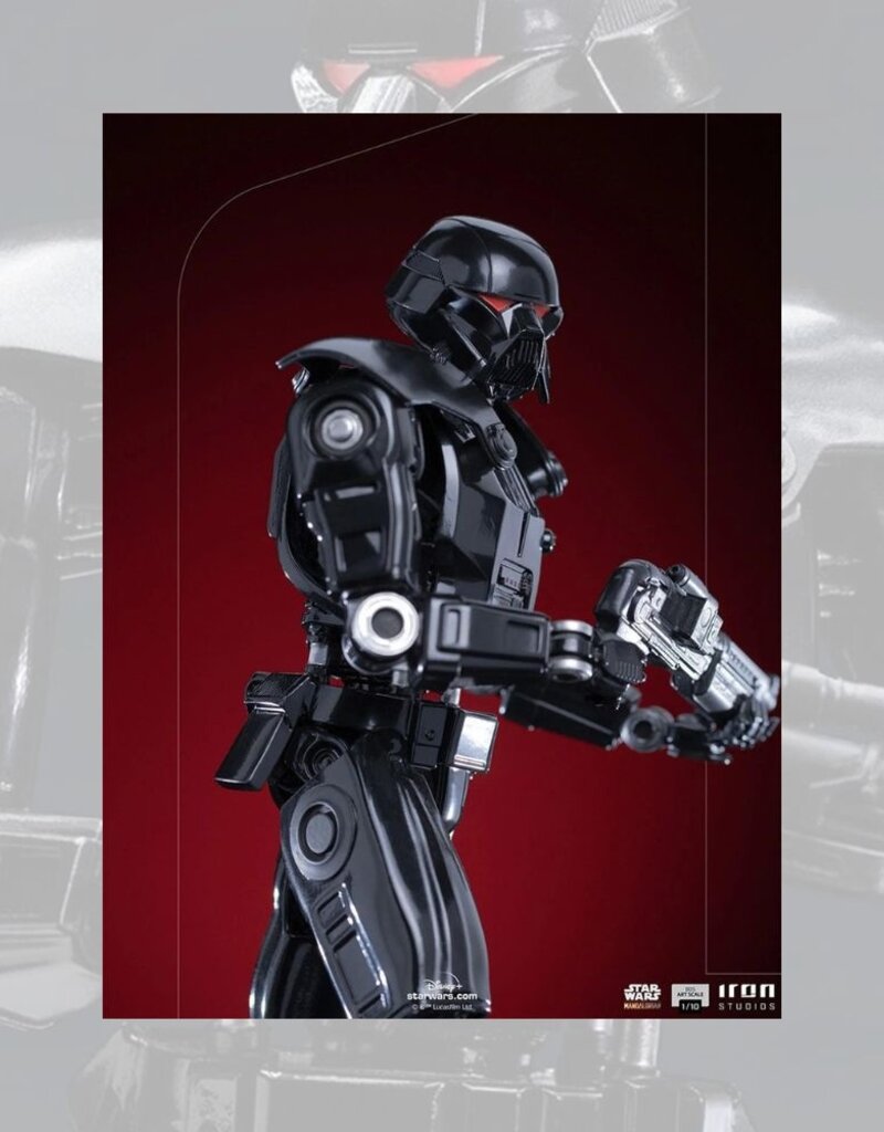 Iron Studios The Mandalorian, BDS Art Scale 1/10 Dark Trooper