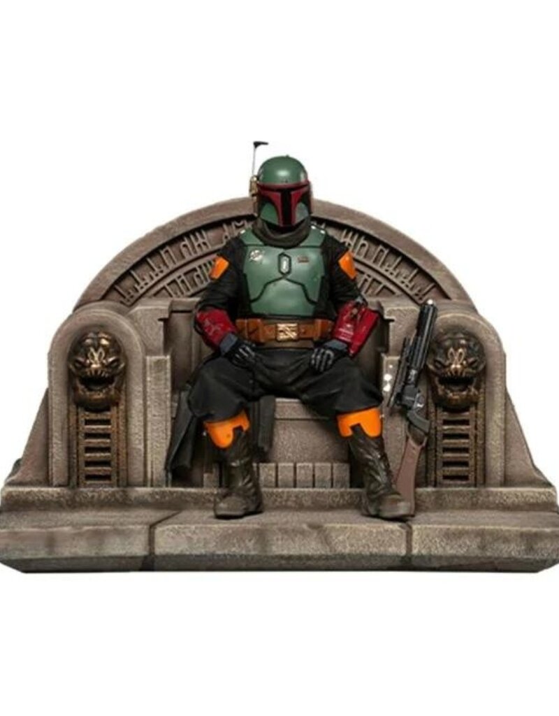 Iron Studios Boba Fett on Throne Deluxe Art Scale 1/10