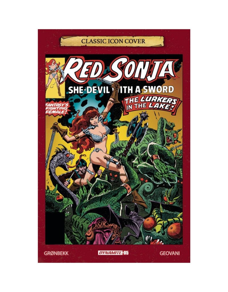 Red Sonja #5 Cover G 1:10 Thorne Classic Icon