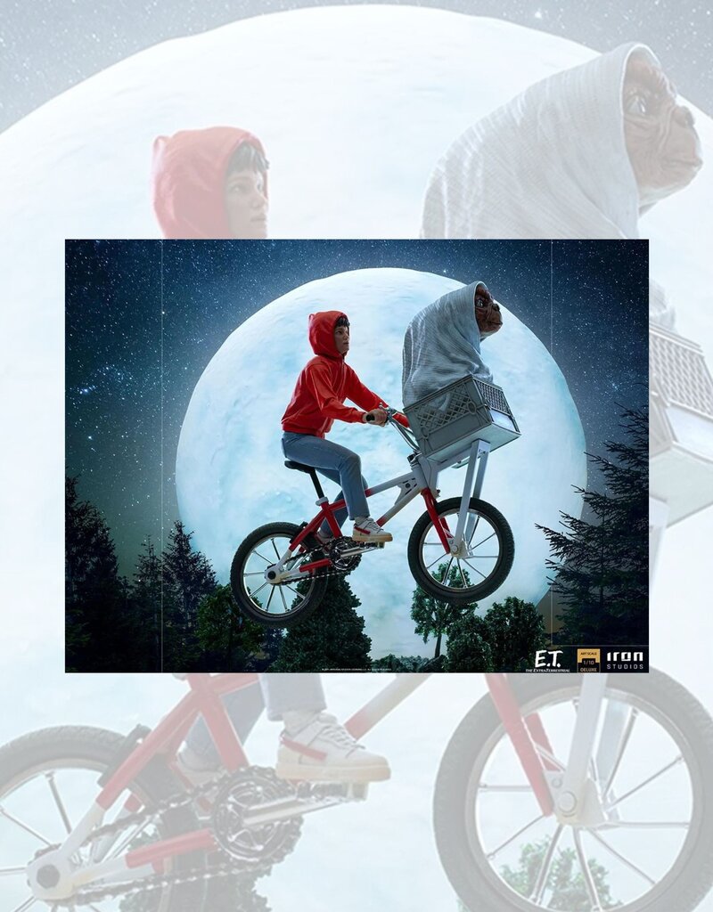 Iron Studios E.T. & Elliot Art Scale 1/10 Deluxe