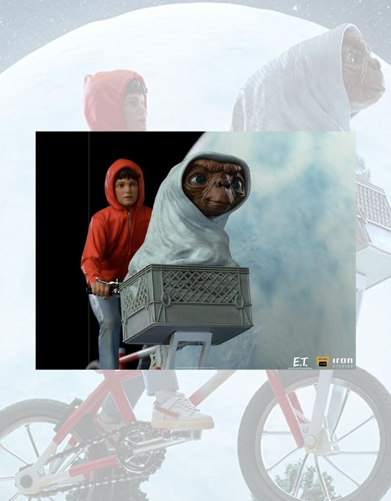 Iron Studios E.T. & Elliot Art Scale 1/10 Deluxe