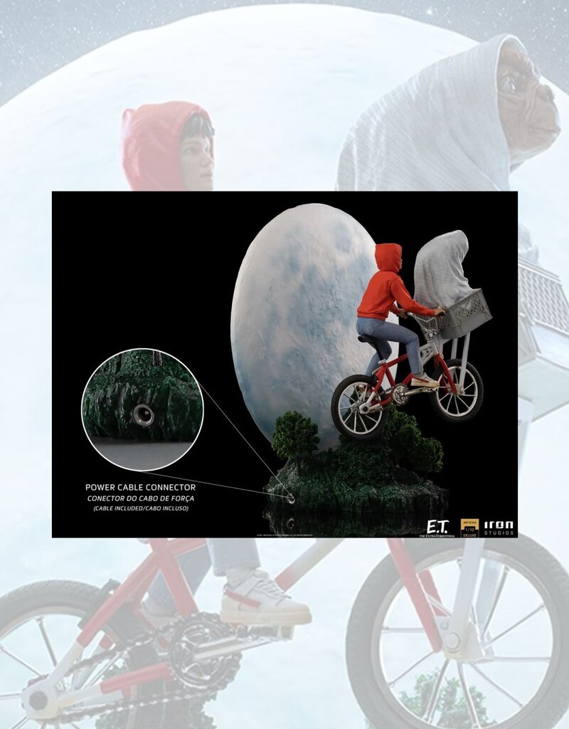 Iron Studios E.T. & Elliot Art Scale 1/10 Deluxe