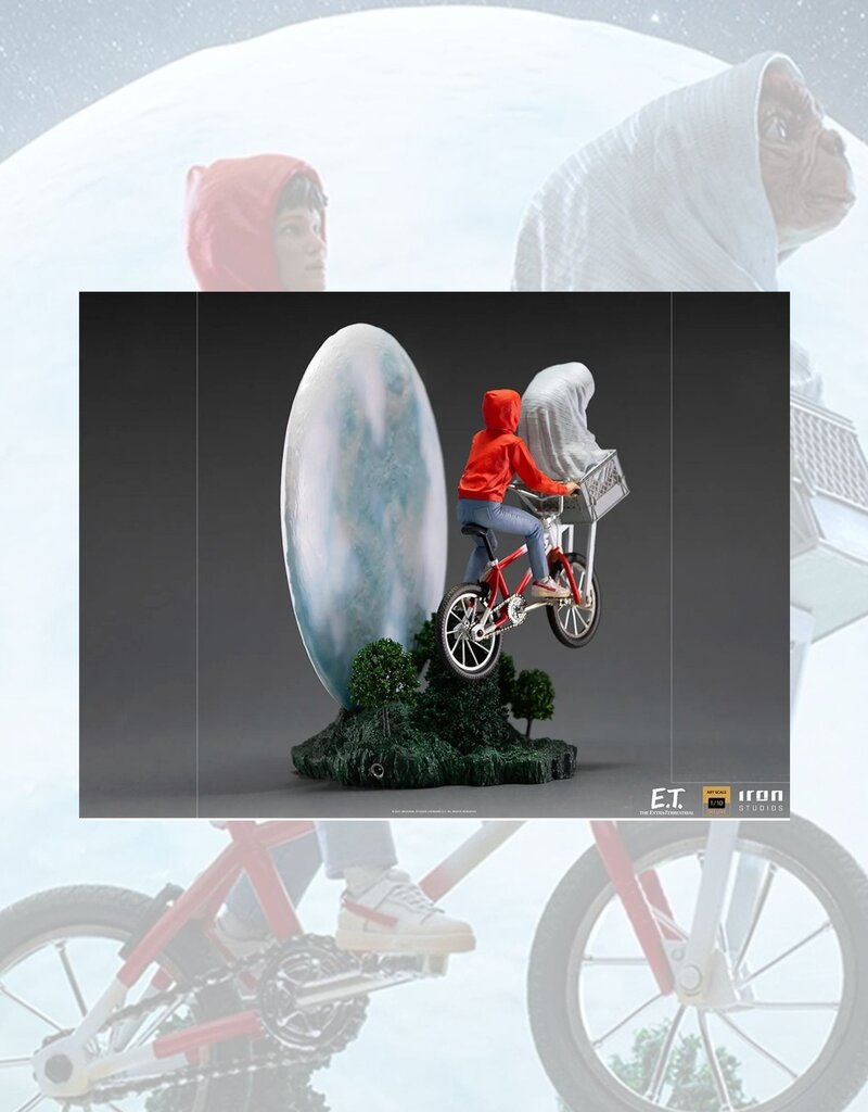 Iron Studios E.T. & Elliot Art Scale 1/10 Deluxe