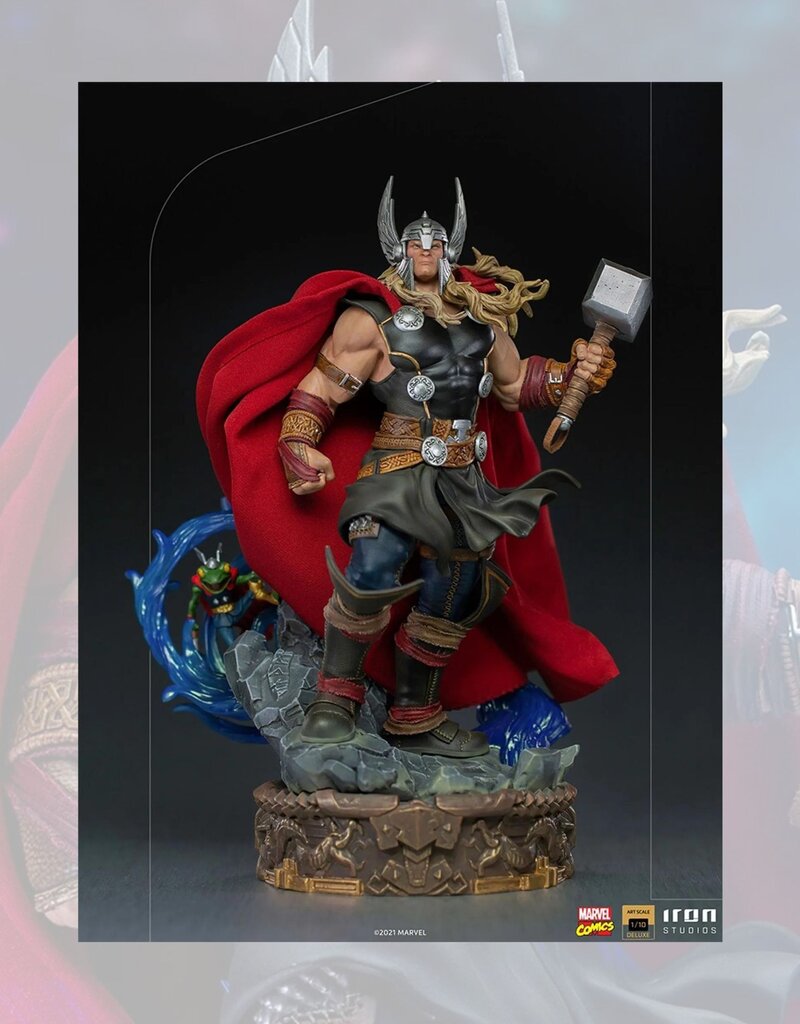 Iron Studios Marvel Comics: Thor  Unleashed Deluxe Art Scale 1/10