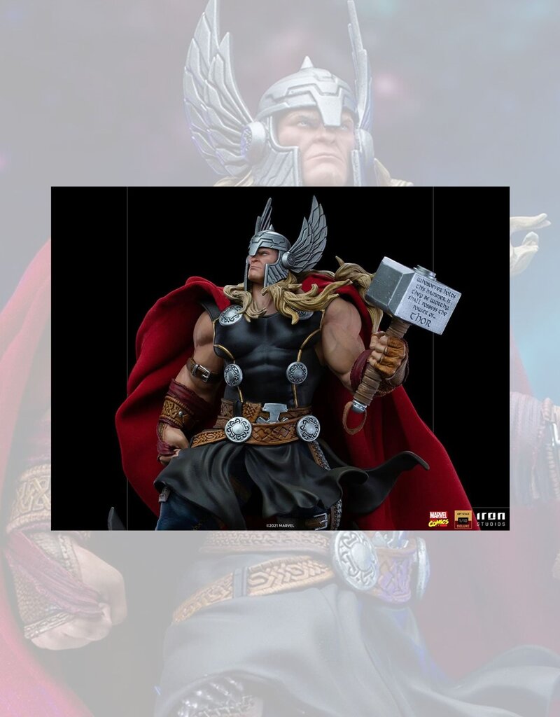 Iron Studios Marvel Comics: Thor  Unleashed Deluxe Art Scale 1/10