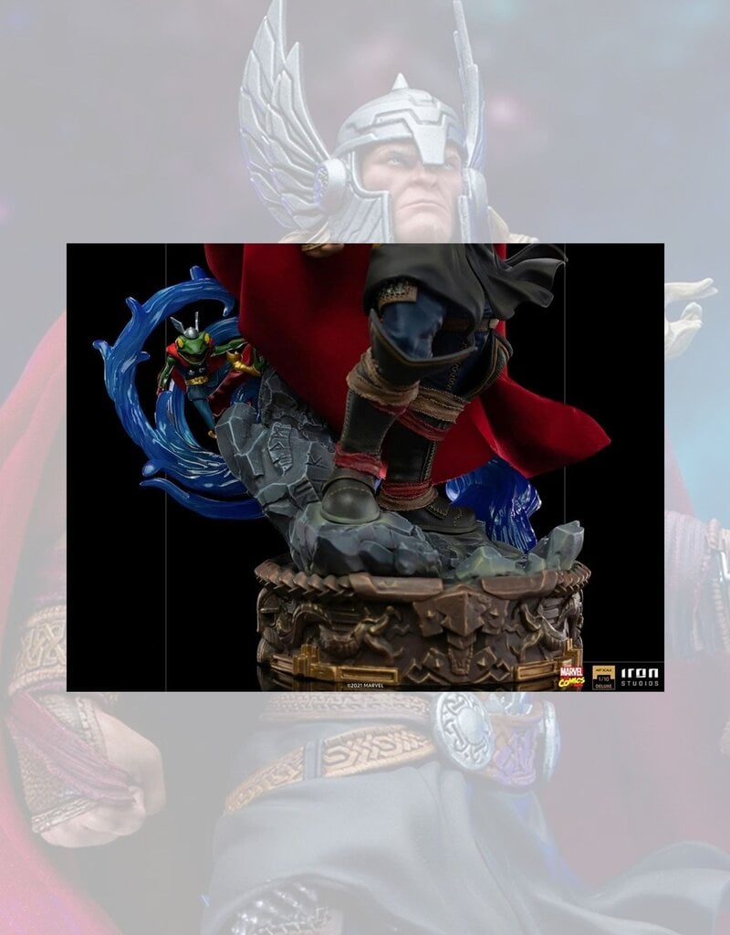 Iron Studios Marvel Comics: Thor  Unleashed Deluxe Art Scale 1/10