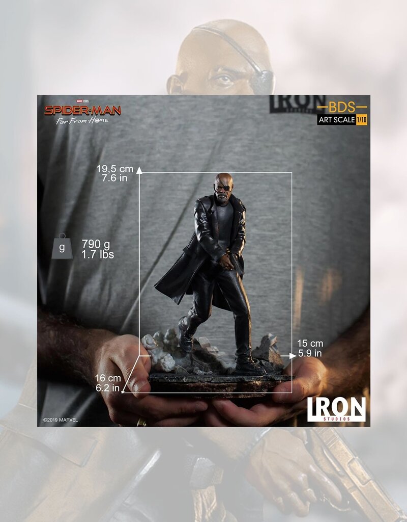 Iron Studios Nick Fury Art Scale 1/10