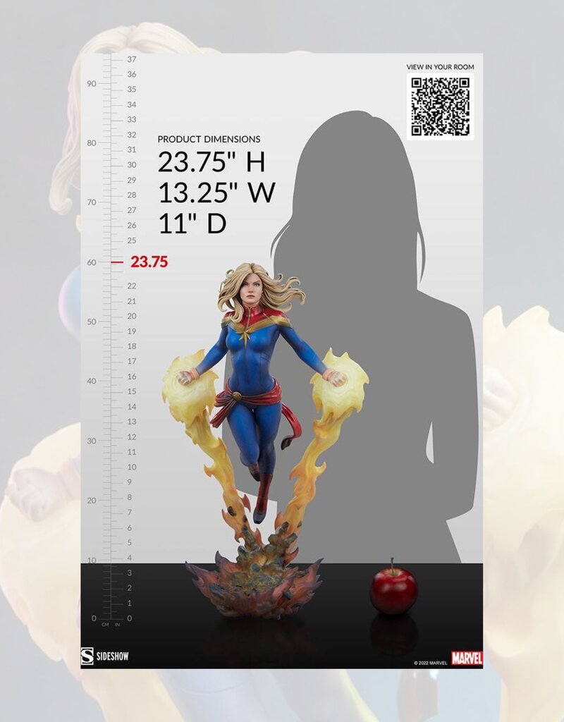 Sideshow Marvel Premium Format Statue Captain Marvel 60 cm - SS300799