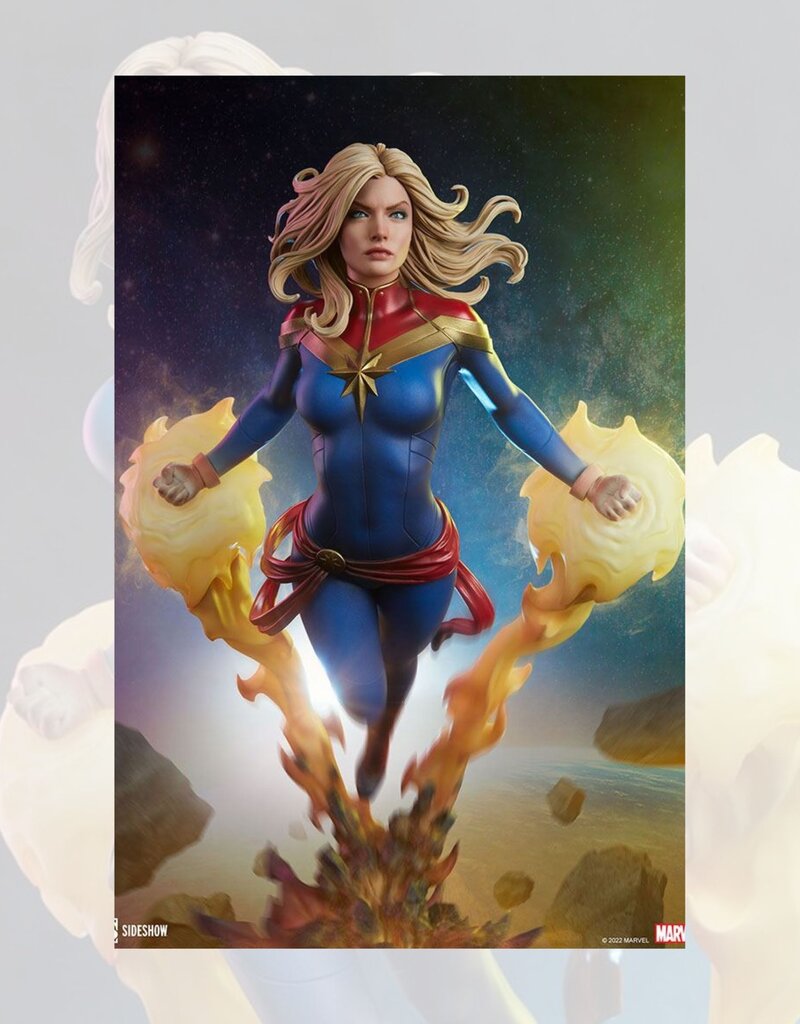 Estátua Capitã Marvel (Captain Marvel): Premium Format Statue