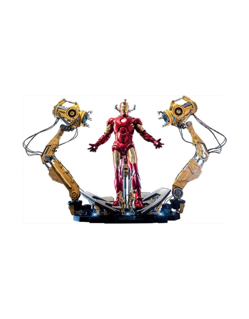 Iron Man 2 Action Figure 1/4 Iron Man Mark IV with Suit-Up Gantry 49 cm - HOT9101212