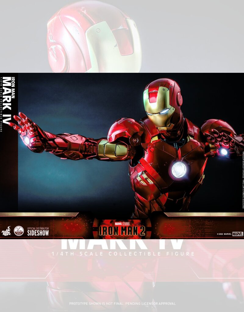 Iron Man 2 Action Figure 1/4 Iron Man Mark IV 49 cm - HOT910121