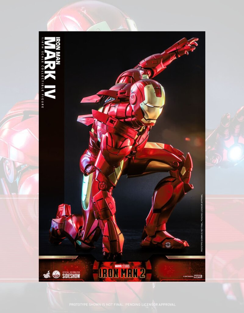 Iron Man 2 Action Figure 1/4 Iron Man Mark IV 49 cm - HOT910121