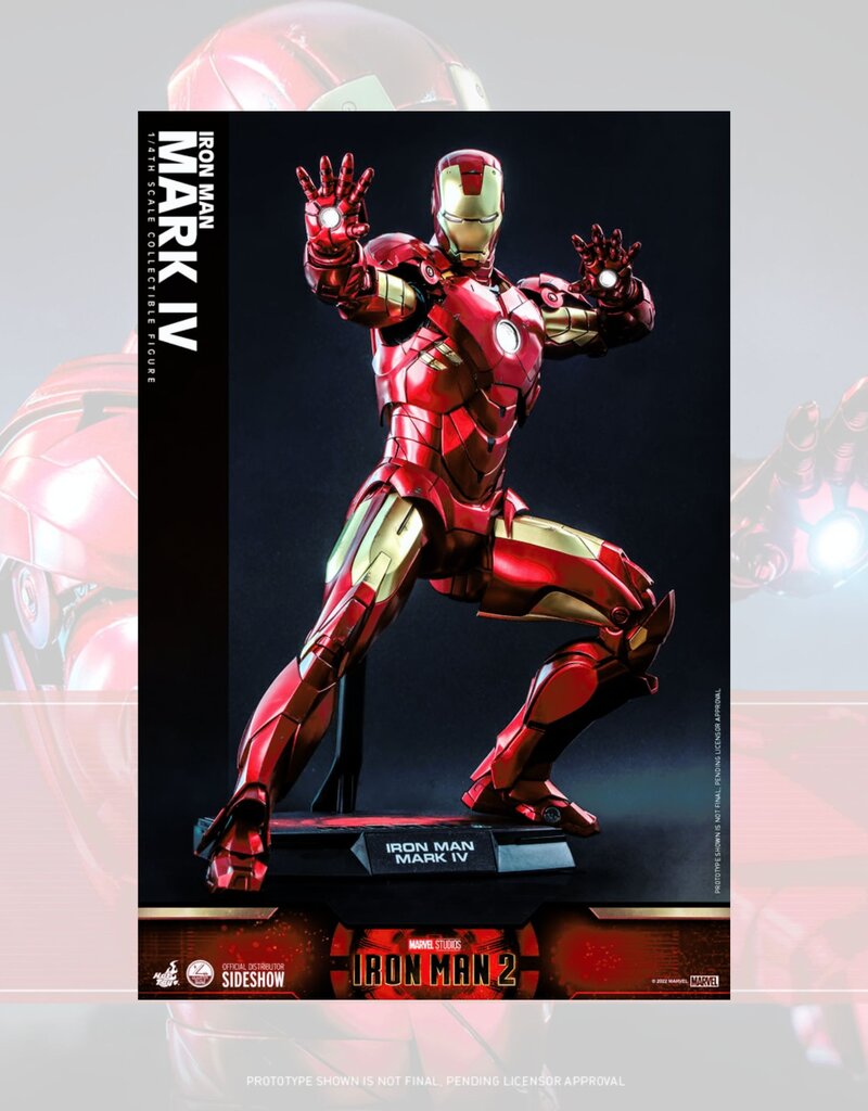 Iron Man 2 Action Figure 1/4 Iron Man Mark IV 49 cm - HOT910121