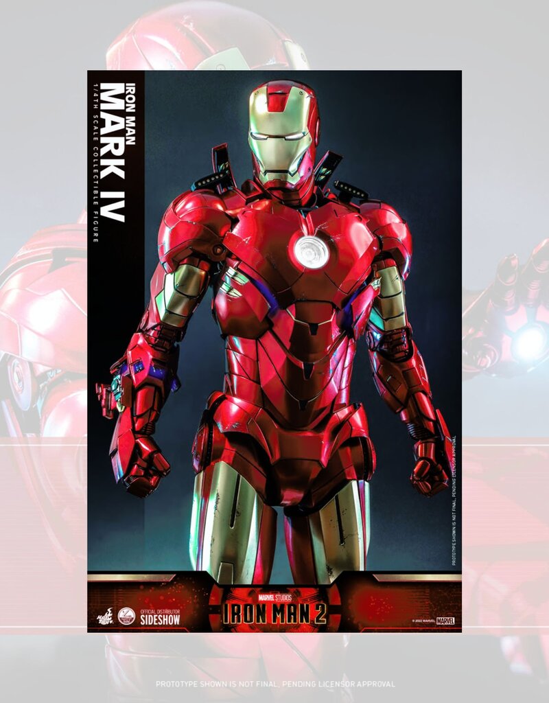 Iron Man 2 Action Figure 1/4 Iron Man Mark IV 49 cm - HOT910121