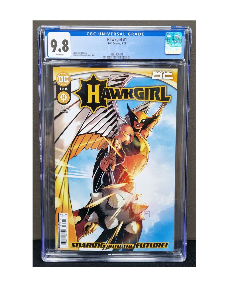 Df Hawkgirl #1 Cgc Graded 9.8