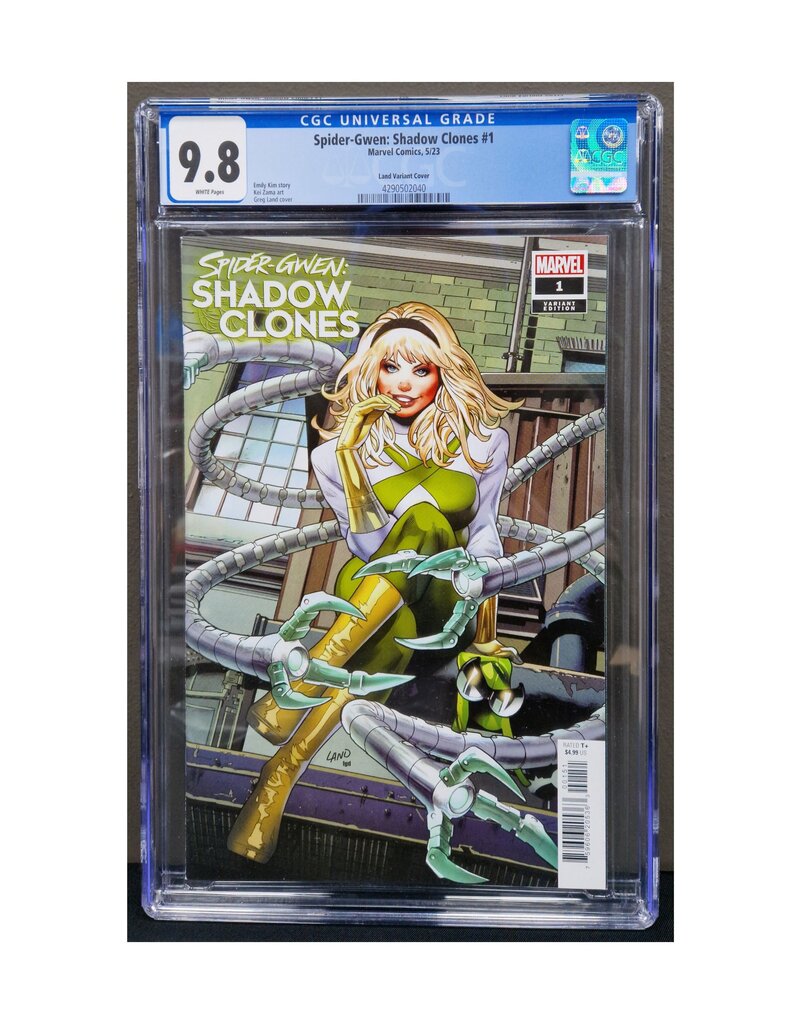 DF Spider Gwen Shadow Clones #1 CGC Graded 9.8