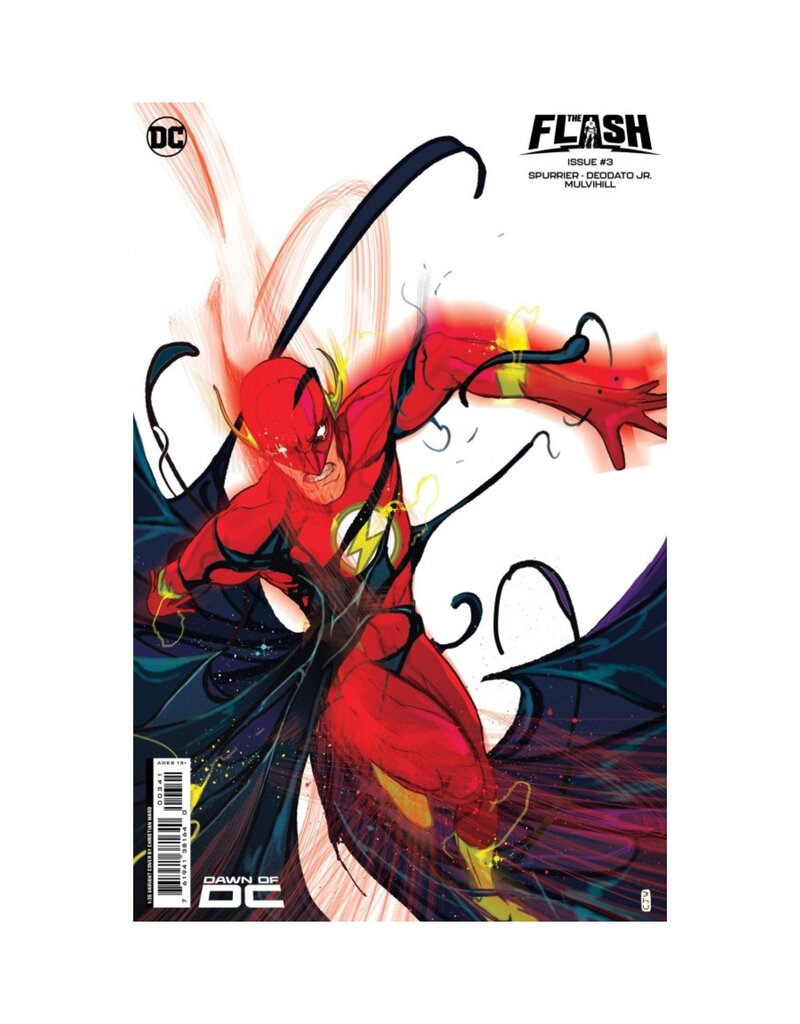 DC The Flash #3 Cover D 1:25 Christian Ward Card Stock Varian