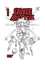 Savage Red Sonja #2 Cover E 1:10 Linsner Line Art