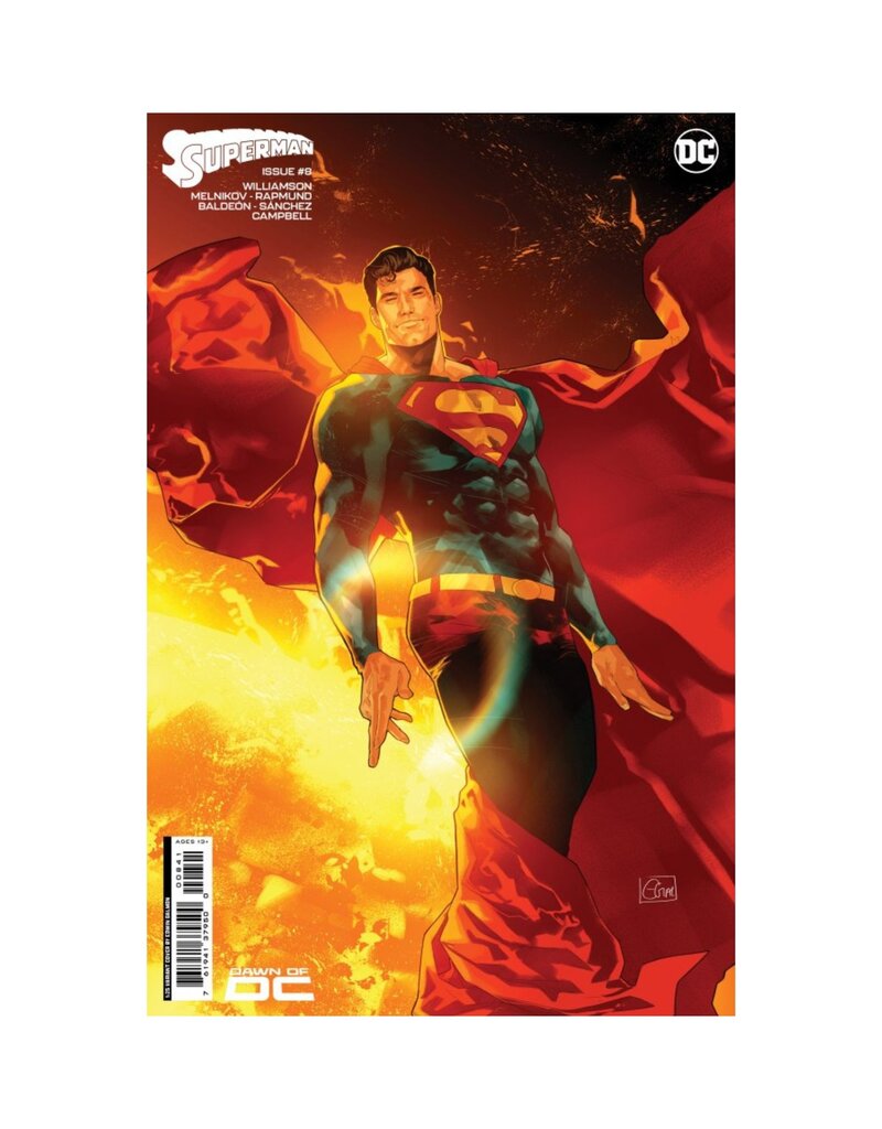 DC Superman #8 Cover F 1:25 Edwin Galmon Card Stock Variant