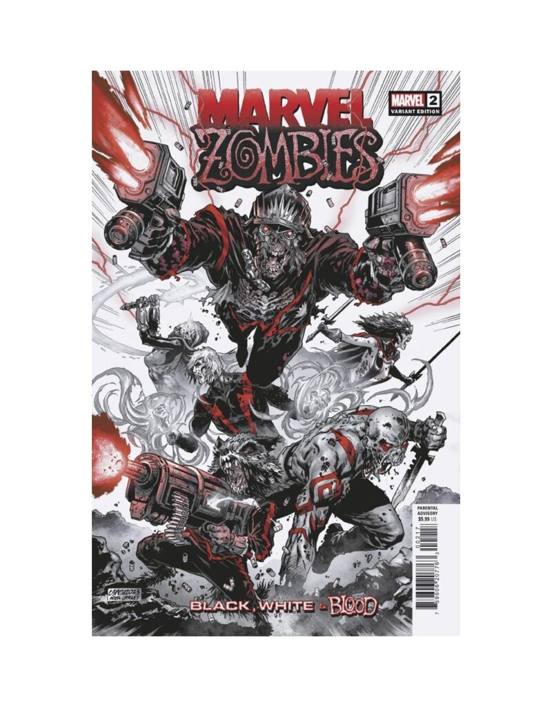 Marvel Marvel Zombies: Black, White & Blood #2 1:10 Cory Smith Homage Variant