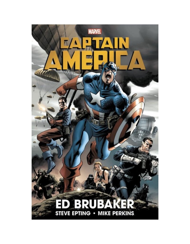 Marvel Captain America By Ed Brubaker Omnibus Vol. 1 HC 2021 Printing