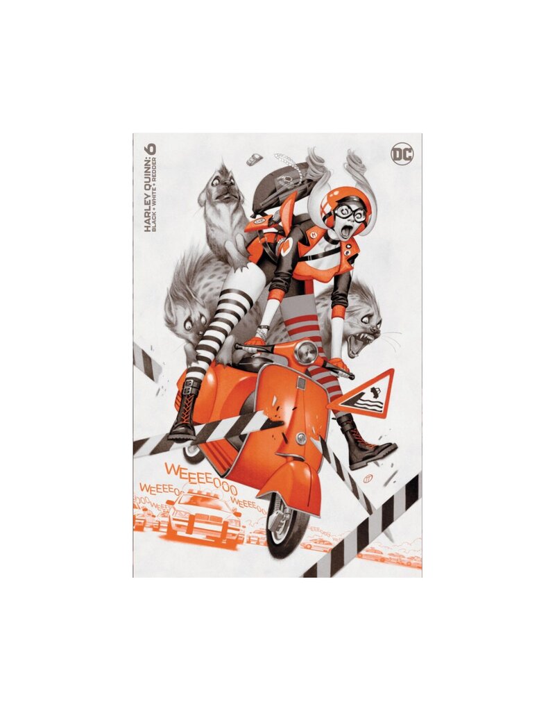 DC Harley Quinn: Black + White + Redder #6