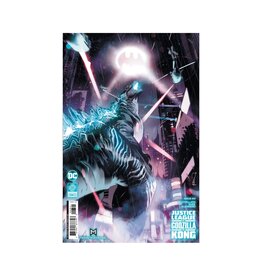 DC Justice League vs. Godzilla vs. Kong #3 Cover D 1:25 Simone Di Meo Card Stock Variant