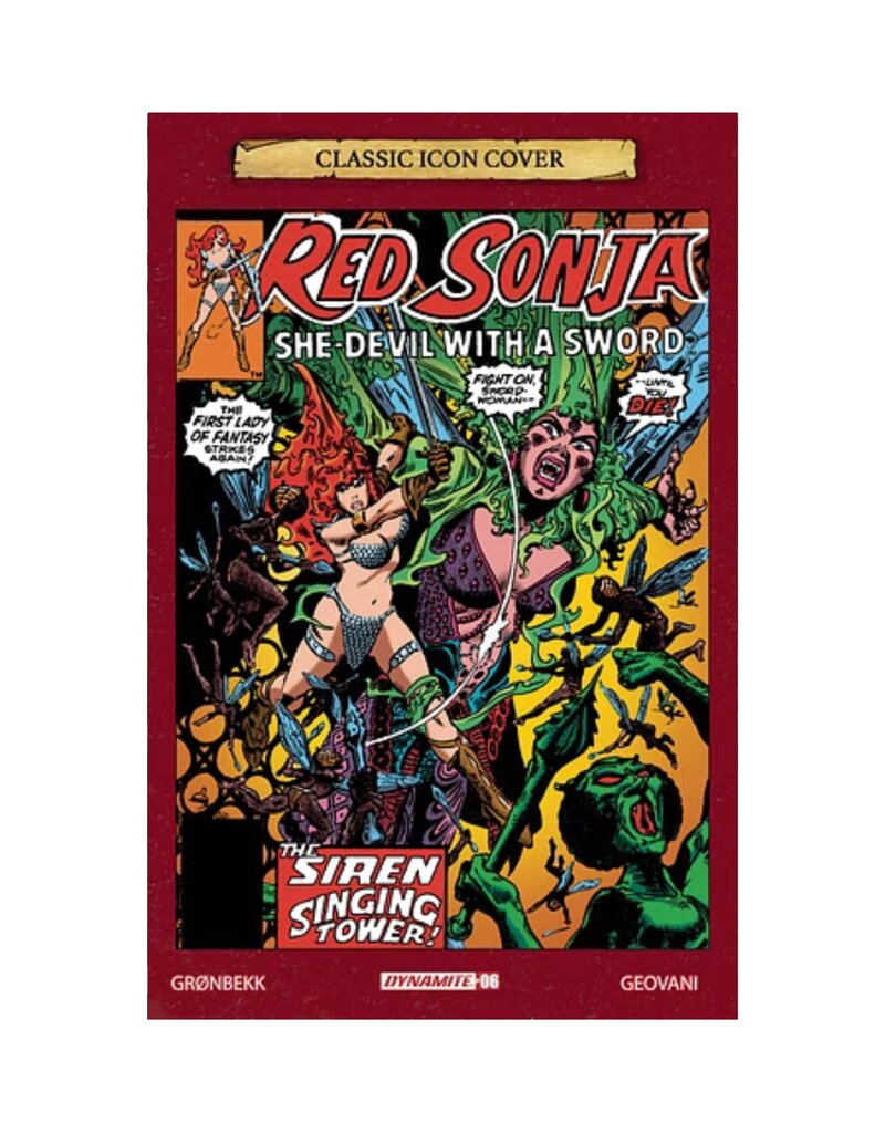 Red Sonja #6 Cover G 1:10 Thorne Classic Icon Variant