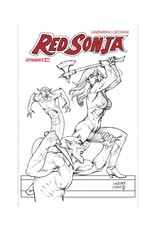 Red Sonja #6 Cover I 1:15 Linsner Line Art